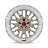Rotiform SCP 19" 5x130 Matte Gold w/ Diamond Cut Lip by Rotiform