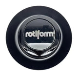 Rotiform SIX Cast Wheel Lug Cover Plate by Rotiform 36390-02MB