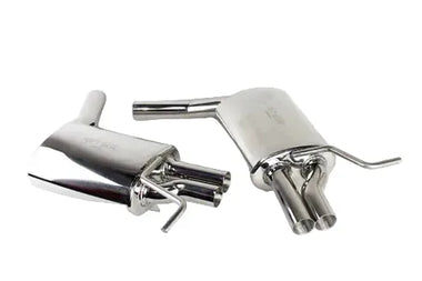 RENNtech Stainless Steel Sport Mufflers - Mercedes / C218 CLS550 / W212 E550 / M278  /4.7L V8 BiTurbo by RENNtech 49.218.22550