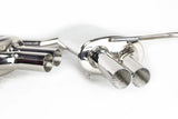 RENNtech Stainless Steel Sport Mufflers - Mercedes / C218 CLS550 / W212 E550 / M278  /4.7L V8 BiTurbo