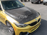 RW Carbon GTS Style Carbon Fiber Hood - BMW / F8X / M3 / M4 by RW Carbon BMWF8X024
