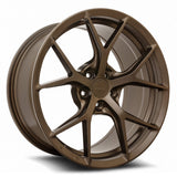MRR FS6 20" 5x100 up to 5x120.7 Gloss Bronze (Custom Drilled) by MRR Wheels