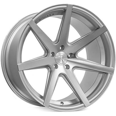 Rohana 19x8.5 et25 / 5x114 / cb73.1 Rohana RC7 19" 5x114 Machine Silver RC719855114MS25