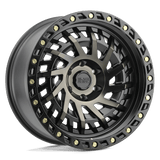 Black Rhino Wheels Shredder 17" 6x139.7 Matte Black W/ Machined Dark Tint by Black Rhino Wheels 1790SHD006140M12