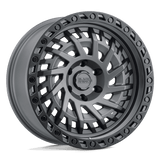Black Rhino Wheels Shredder 17" 5x127 Matte Gunmetal W/ Black Ring by Black Rhino Wheels 1790SHD005127G71