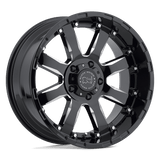Black Rhino Wheels Sierra 17" 6x135 Gloss Black W/ Milled Spokes by Black Rhino Wheels 1790SRA126135B87