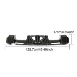 Velt Sport Carbon Fiber Rear Diffuser - BMW / 4 Series / G82 / G83 / M4 by Velt Sport VELT-EXT-0013