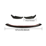 Velt Sport Carbon Fiber Front Lip (V1) - BMW / 4 Series / G82 M4 (Coupe) by Velt Sport VELT-EXT-0020