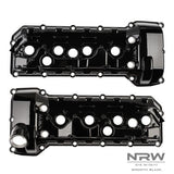 NRW Design Aluminum Valve Cover Set - BMW S65 Engine by NRW Design S65VCSBLK