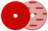 SONAX Red Hard Cutting/Polishing Pad (5.75 inches / 143 mm) by Sonax 493400