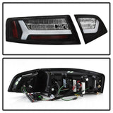 Spyder Spyder 09-12 Audi A6 LED Tail Lights - Black 5085160
