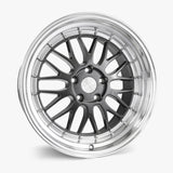ESR Wheels ESR Wheels SR05 18" 5x114.3 Gloss Graphite w/ Machined Lip
