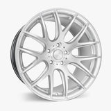 ESR Wheels ESR Wheels SR12 19" 5x120 Hyper Silver w/ Machined Lip