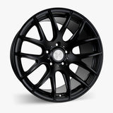 ESR Wheels 20x10.5 et25 / 5x120 / cb72.6 ESR Wheels SR12 20" 5x120 Matte Black w/ Matte Black 00552025-SR12MBLK