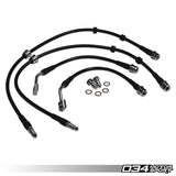 034Motorsport Stainless Steel Braided Brake Line Kit - Audi 8Y RS3 by 034 Motorsport 034-303-0024