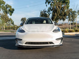 RW Carbon Tesla Model Y Carbon Fiber Front Lip Spoiler by RW Carbon
