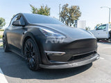 RW Carbon Tesla Model Y Carbon Fiber Front Lip Spoiler by RW Carbon