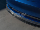 RW Carbon Tesla Model Y Carbon Fiber Front Lip Spoiler by RW Carbon