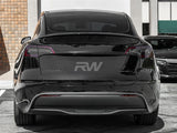 RW Carbon Tesla Model Y Carbon Fiber OE Style Trunk Spoiler by RW Carbon