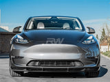 RW Carbon Tesla Model Y DTM Carbon Fiber Front Lip Spoiler by RW Carbon