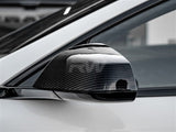 RW Carbon Tesla Model S / S Plaid 21+ Carbon Fiber Mirror Covers by RW Carbon
