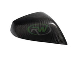 RW Carbon Tesla Model S / S Plaid 21+ Carbon Fiber Mirror Covers by RW Carbon