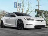 RW Carbon Tesla Model S / Plaid Carbon Fiber Side Skirt Extensions by RW Carbon tesla032