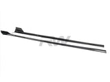 RW Carbon Tesla Model S / Plaid Carbon Fiber Side Skirt Extensions by RW Carbon tesla032
