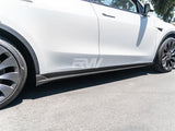 RW Carbon Tesla Model Y DTM CF Side Skirt Extensions by RW Carbon tesla033