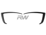 RW Carbon Tesla Model S Facelift CF Front Upper Splitters by RW Carbon