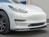 RW Carbon Tesla Model 3 RWS Carbon Fiber Front Lip Spoiler by RW Carbon tesla07