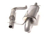 Euro Sport Exhaust System - VW / MK4 / VR6 / 2.0L (With Hidden Tip) by Euro Sport Accessories 17704SSHTR