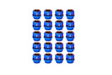 BMS Elite Titanium Lug Nuts - M14x1.25 - Cone Seat - Set of 20 by Burger Motorsports BMS-TITANIUM-LUG-NUTS-SET