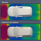 CJM Industries Chassis Mounted Splitter V3 - VW MK7 Golf R by CJM Industries 2022139-7RTS3