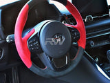 RW Carbon Toyota Supra A90 Carbon Fiber Steering Wheel Trim by RW Carbon toyota05