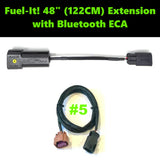 Universal Fuel-It! Bluetooth Flex Fuel Analyzers and harnesses for GM, AC Delco, and Continental Ethanol Sensors by Fuel-It FT-FF-48EXT-ECA