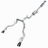 AWE Tuning Resonated Catback - Diamond Black Tips AWE Exhaust Suite for the '21+ Ford F-150 Tremor 3.5L & 5.0L 3015-33402