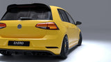 Zaero Design VW Golf GTI & Golf R Mk7 & Mk7.5 EVO-1 Gloss Black Side Skirts by Zaero Design ZA-GOLF-75-SW