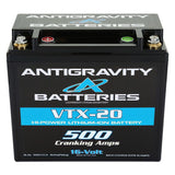 Antigravity Special Voltage YTX12 Case 16V Lithium Battery - Left Side Negative Terminal by Antigravity Batteries AG-VTX-20-L