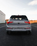 Zaero Design VW Golf GTI Mk8 & Mk8.5 EVO-1 Gloss Black Rear Diffuser by Zaero Design ZA-GOLF-8-GTI-DF