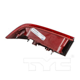 Mk4 Jetta 04-up Red Clear Tail Light (Left) by TYC 1JM945111