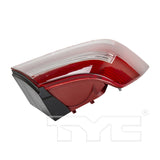 Mk4 Jetta 04-up Red Clear Tail Light (Left) by TYC 1JM945111