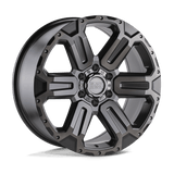 Black Rhino Wheels Wanaka 20" 6x139.7 Matte Gunmetal W/ Brushed Face & Gunmetal Tint by Black Rhino Wheels 2090WKA126140G12