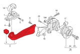 Verkline Spherical Adjustable PQ35 Rear Trailing Arm Kit - VW/Audi / 8P / Mk5 / Mk6 / A3 / S3 / RS3 / TT / Golf by Verkline was-040
