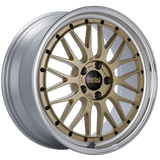 BBS LM 18" 5x114.3 Diamond Gold Center Diamond Cut Lip by BBS LM086GPK