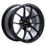 BBS RI-A 18" 5x120 Metallic Black Subtle Blue Flake by BBS