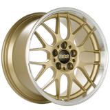 BBS RG-R 17" 5x100 Gold Center Diamond Cut Lip by BBS RG751GPK