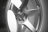 Titan 7 T-C5 22" 5x112 Iridium Silver by Titan 7 TC502210510511266IS
