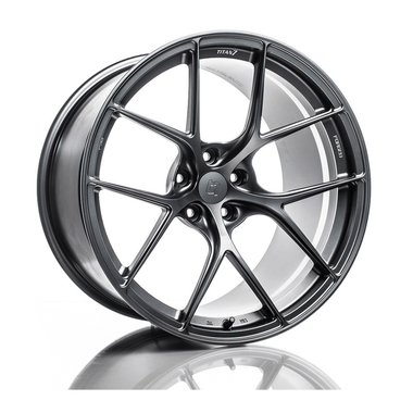 Titan 7 T-S5 19" 5x112 Satin Titanium by Titan 7
