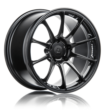 Titan 7 T-R10 18" 5x100 Machine Black by Titan 7